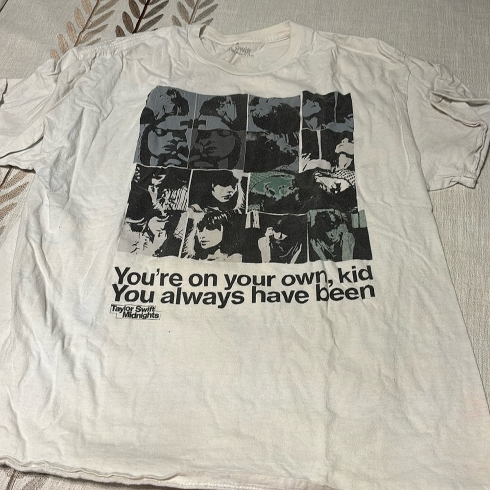 Midnights you’re on you’re own kid tshirt Taylor swift (official merch)